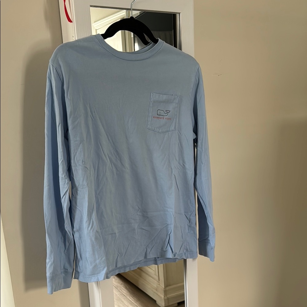 Vineyard Vines Boy’s Light Blue Long Sleeve Shirt